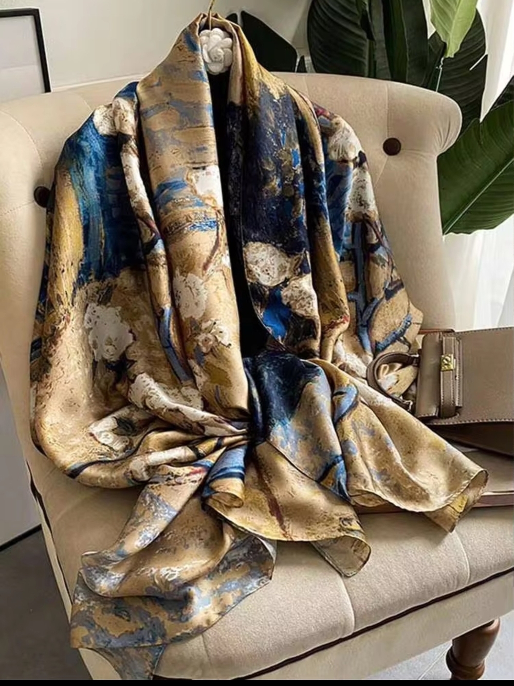 Luxurious 72 X 36 Inch Scarf - Home Accents